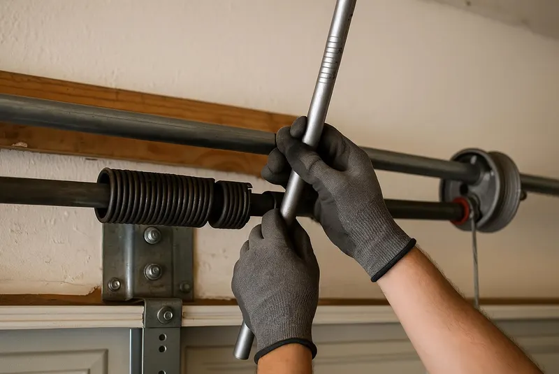 Garage Door Spring Replacement in Florissant